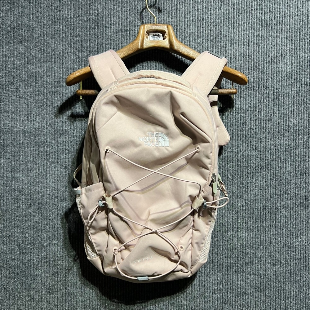 The North Face Jester Backpack Womens OS Pink School Laptop Hiking Bag